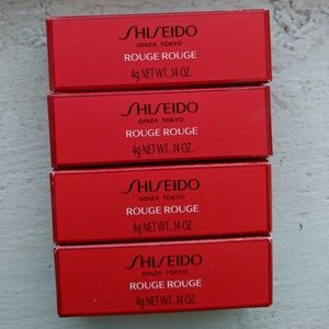 Shiseido lipsticks rouge rouge